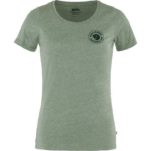 1960 Logo T-shirt W Patina Green-Melange