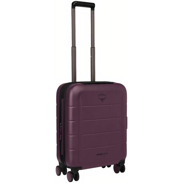 OZONE EXP CARRY ON HARDSIDE 4W 44 L, moody burgundy