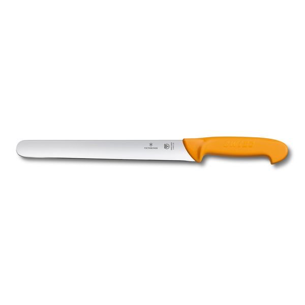 Swibo, slicing knife, 30cm, straight, orange, sb-sheath