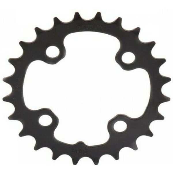 CRING MTB 24T V1 64 STEEL MATTEBLACK