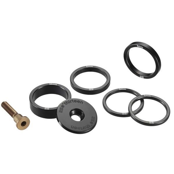 Stem Top Cap | Incl. Bolt & Headset Spacers | Bronze
