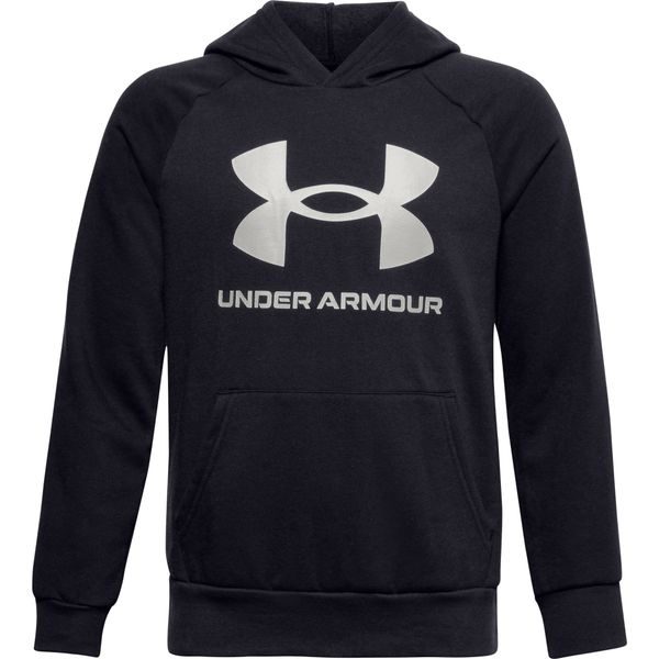 UA RIVAL FLEECE HOODIE, Black