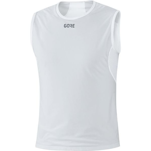 M WS Base Layer Sleeveless Shirt-light grey/white