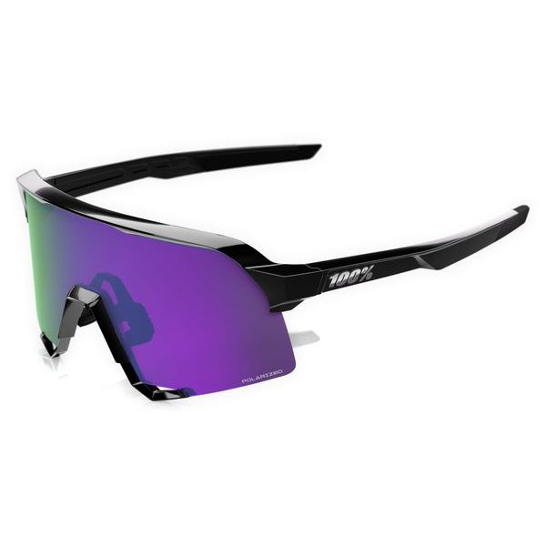 S3 - Polished Black - HiPER Polarized Lavender Mirror