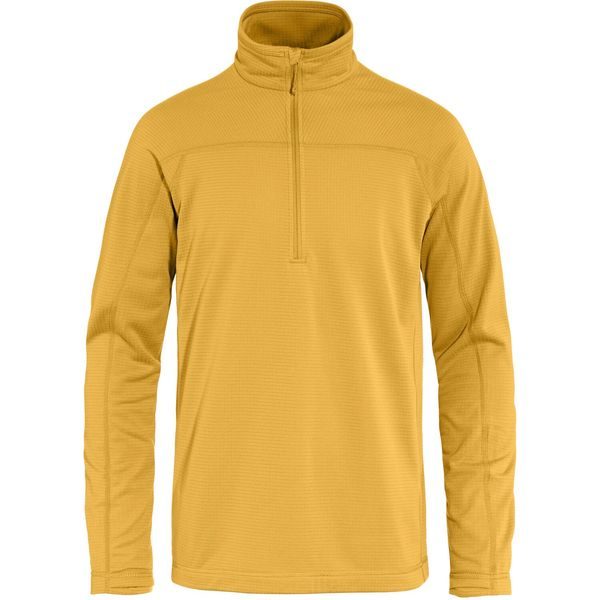 Abisko Lite Fleece Half Zip M Ochre