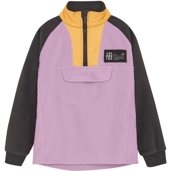 Fleece Jacket - Anorak-Lilac chiffon