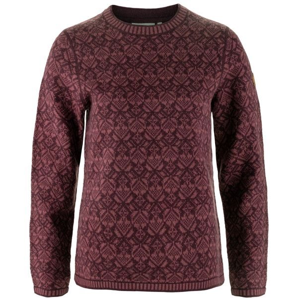Snow Round Neck Sweater W Port