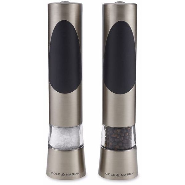Set of electronic grinders has salt and pepper Richmond