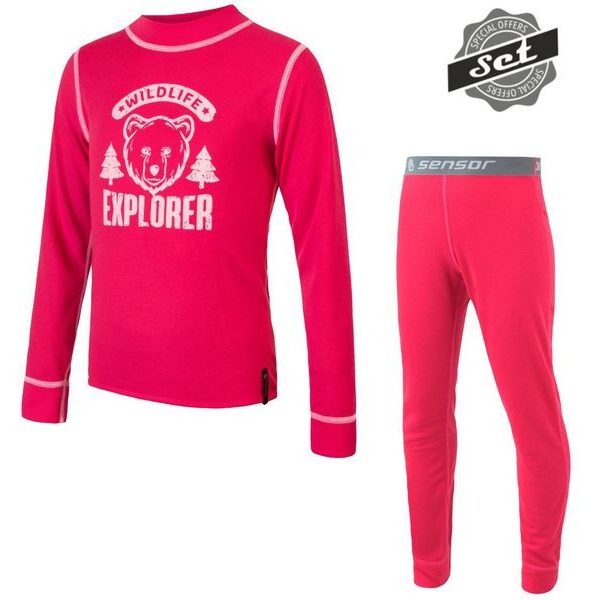 DOUBLE FACE SET WILD magenta