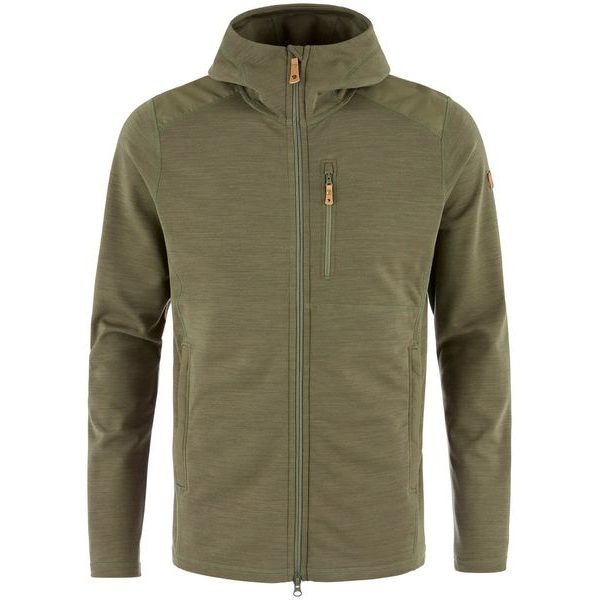 Keb Fleece Hoodie M Laurel Green