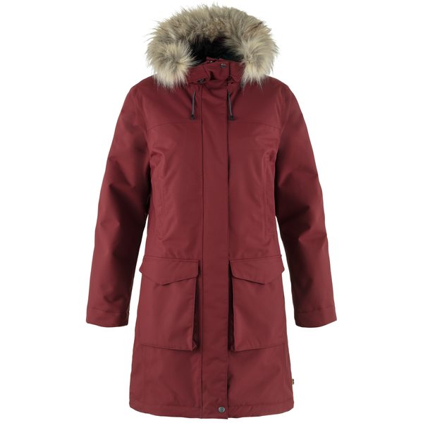 Nuuk Lite Parka W Bordeaux Red