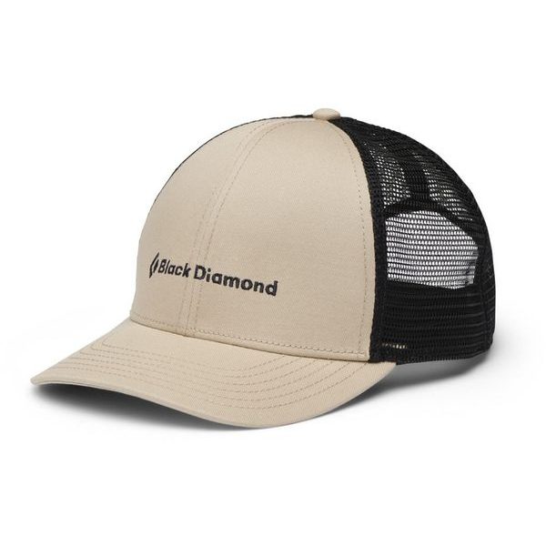 BD TRUCKER HAT Khaki-Black-BD Wordmark