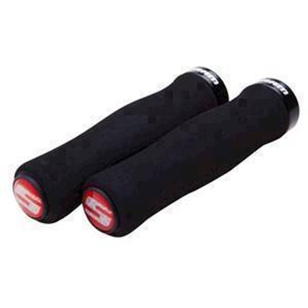 LOCKING GRIPS FOAM CONT 129 BLK/BLK