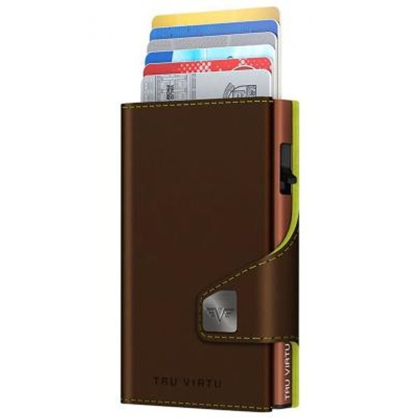 Wallet Click & Slide - vegan Bio Apple čokoláda / jablko
