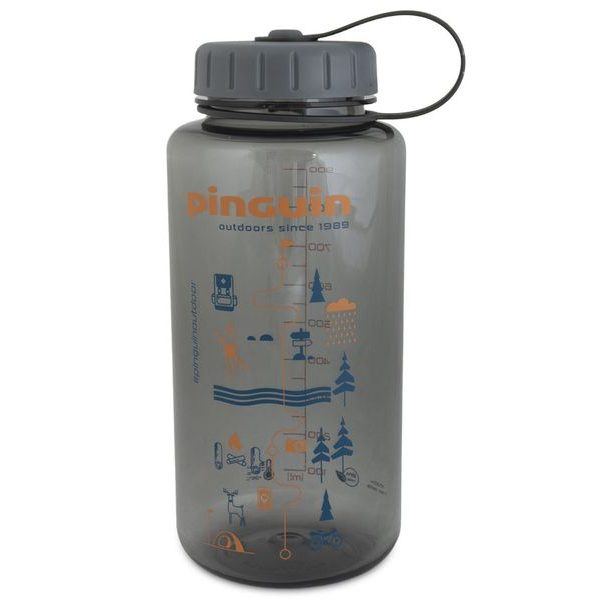 Tritan Fat Bottle 1L Grey