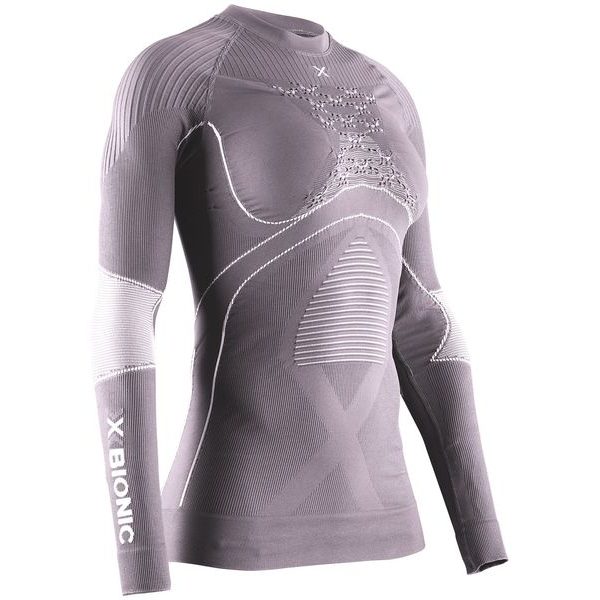 ENERGY ACCUMULATOR 4.0 SHIRT ROUND NECK LG SL WMN Dusty Lavender/Arctic White