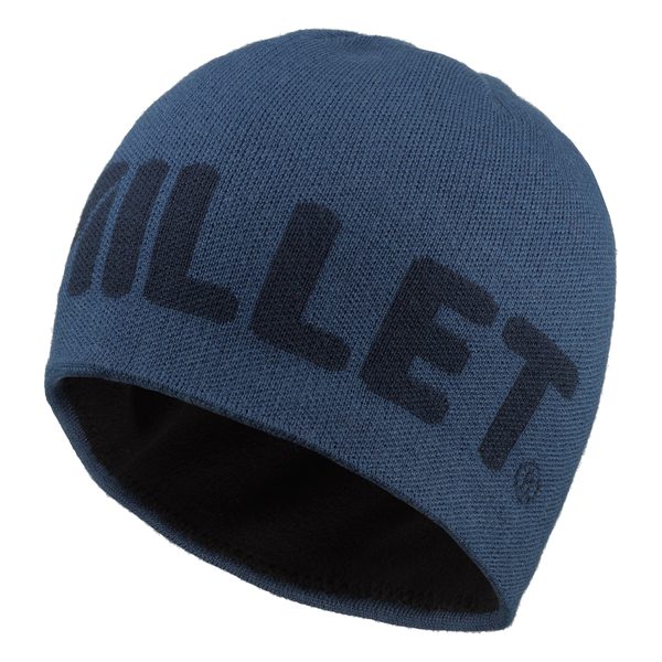 CHAMONIX TYPO BEANIE DARK DENIM NEW