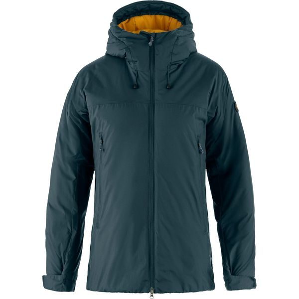 Bergtagen 130 Insulation Jkt W Mountain Blue-Mustard Yellow