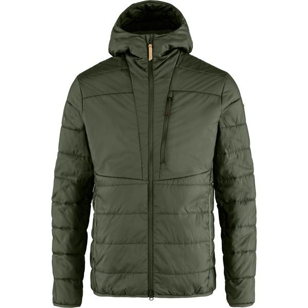 Keb Padded Hoodie M Deep Forest
