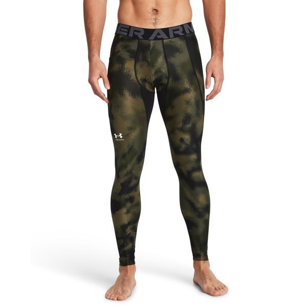 HG Armour Printed Lgs, Marine OD Green / White