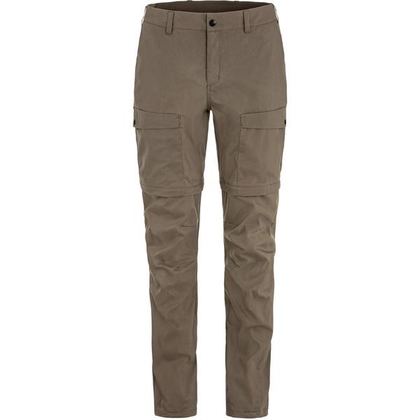 Abisko Hybrid Trail Trs Zip-off W Suede Brown