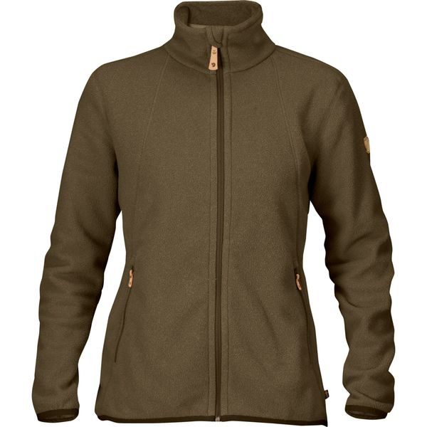 Stina Fleece W Dark Olive