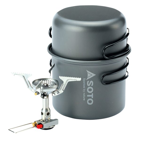 AMICUS w/ Stealth Igniter + Cook Set Combo