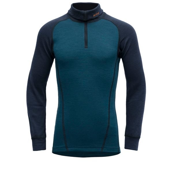 Duo Active Merino Zip Neck Jr Ink