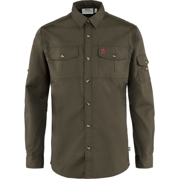 Singi Trekking Shirt LS M Dark Olive