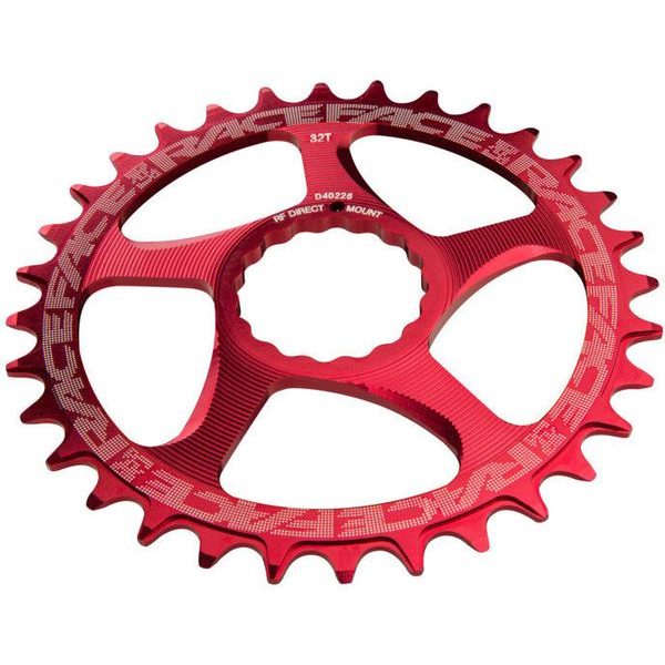 SINGLE Direct Mount, N/W 34T 10-12SPD červená