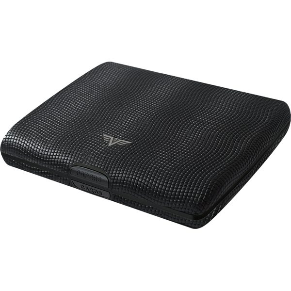 Papers & Cards RAY - leather Lizzard Black