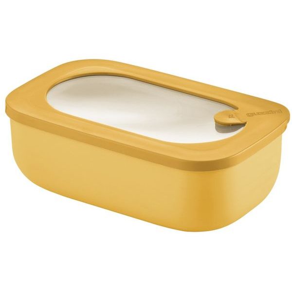 Rectangular food box Eco Store&More 900 ml Mango Yellow