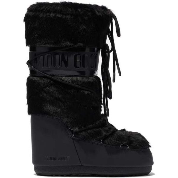 ICON FAUX FUR, BLACK