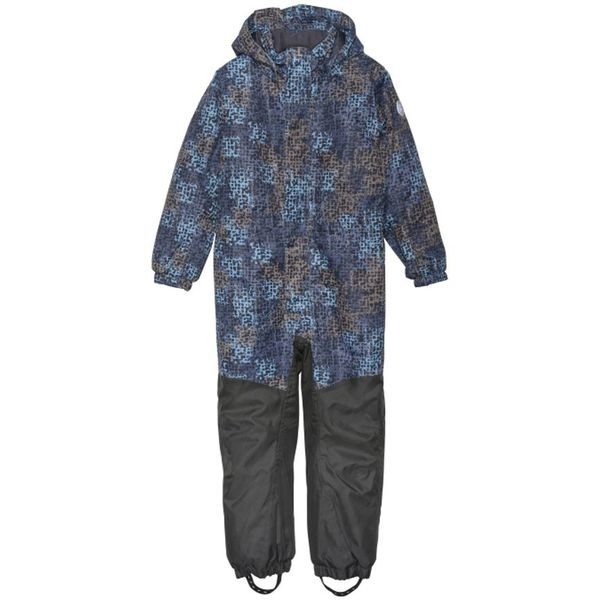 Coverall - AOP, stone blue