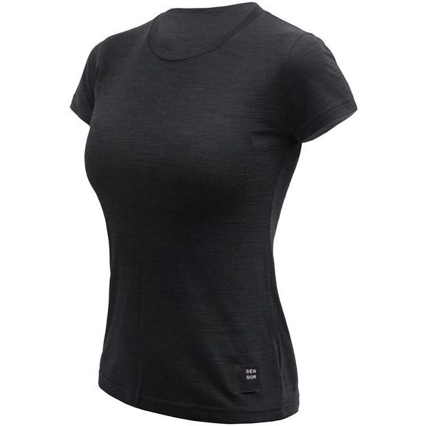 MERINO CORDURA dámské triko kr.rukáv černá