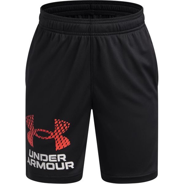 Tech Logo Shorts-BLK