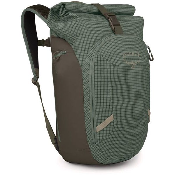 TRANSPORTER ROLL TOP PACK 30, pine leaf/earl grey