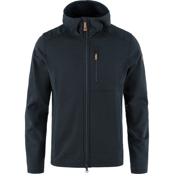 Keb Fleece Hoodie M, Dark Navy