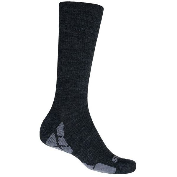 HIKING MERINO black/grey