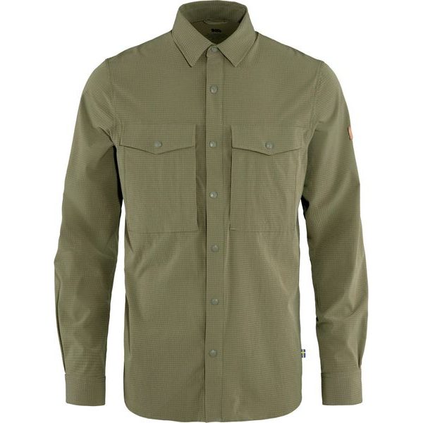 Abisko Trekking Shirt M Light Olive