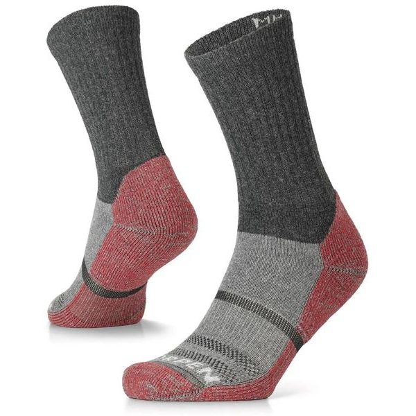 WOOL HIKE 2 PACK CREW, WHALES GREY/ARENA