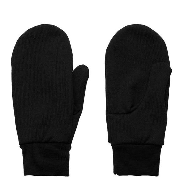 HotWool liner mittens Jet Black