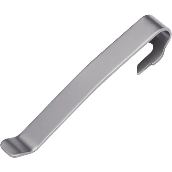 QUICK-RELEASE ENGRAVABLE POCKET CLIP Bead Blast