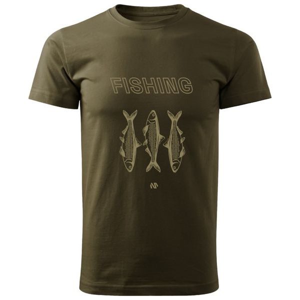 FISHING Short Sleeve T-Shirt green