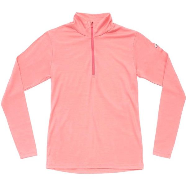 Breeze Plus Merino 200 Zip Neck Wmn, Apricot