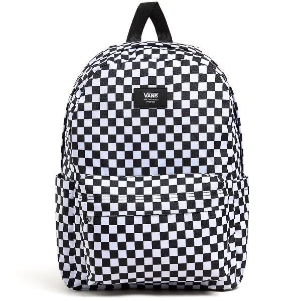 Old Skool Grom Check Backpack Black/White