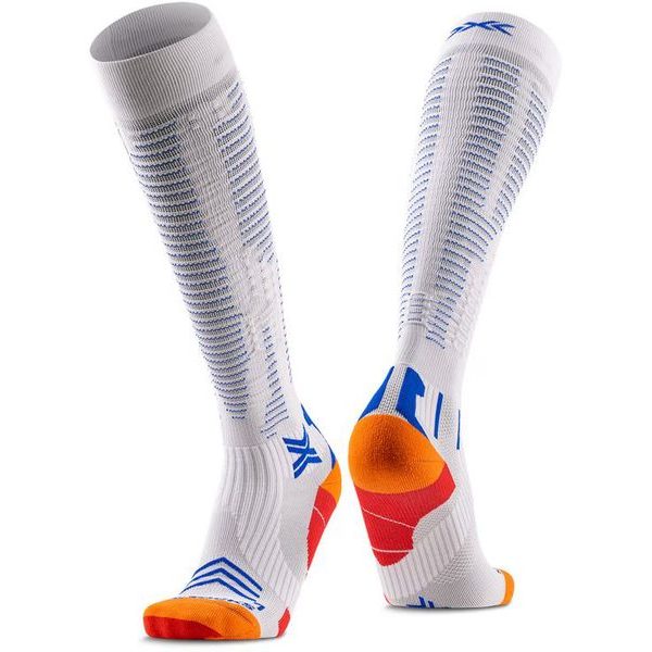 X-SOCKS® RUN EXPERT EFFEKTOR OTC WHITE/ORANGE/TWYCE BLUE