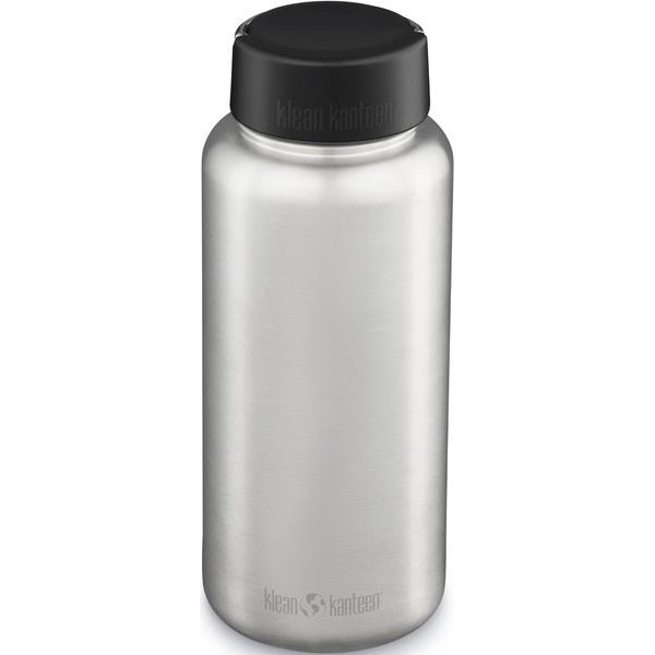 Wide w/Wide Loop Cap - brushed stainless 1182 ml