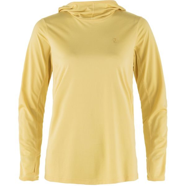 Abisko Sun-hoodie W Mais Yellow