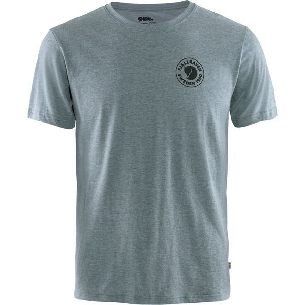 1960 Logo T-shirt M Uncle Blue-Melange